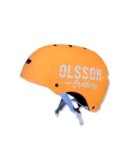 CASCO OLSSON TALLA S/M ADULTO NARANJA - Imagen 2