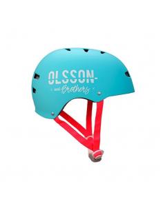 CASCO OLSSON TALLA S/M NIÑO AZUL - Imagen 1