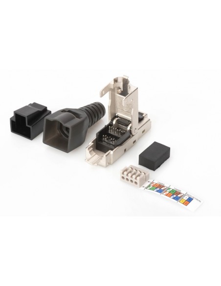 Digitus DN-93631 conector RJ-45 Acero inoxidable
