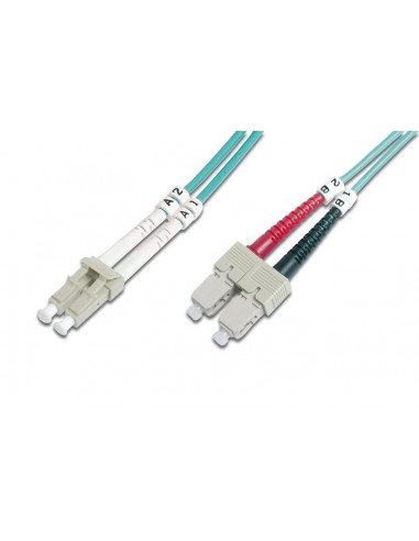Digitus DK-2532-05 3 cable de fibra optica 5 m LC SC Azul