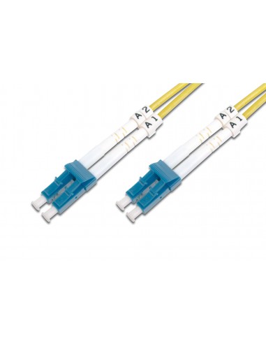Digitus DK-2933-03 cable de fibra optica 3 m LC Amarillo