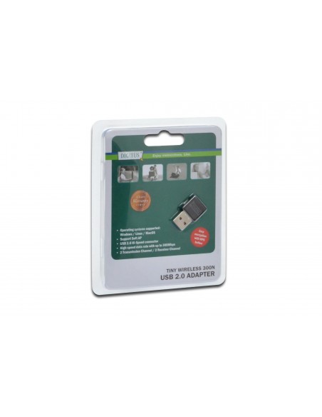 Digitus DN-70542 adaptador y tarjeta de red WLAN 300 Mbit s