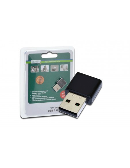 Digitus DN-70542 adaptador y tarjeta de red WLAN 300 Mbit s