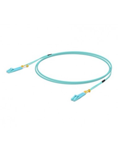 Ubiquiti Networks UniFi ODN 0.5m cable de fibra optica 0,5 m LC OM3 Color aguamarina