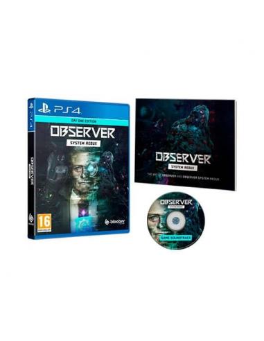 JUEGO SONY PS4 OBSERVER SYSTEM REDUX DAY ONE EDITION - Imagen 1