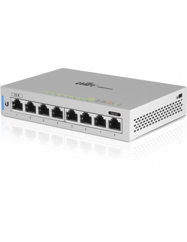 Ubiquiti Networks UniFi 5 x Switch 8 Gestionado Gigabit Ethernet (10 100 1000) Energía sobre Ethernet (PoE) Gris