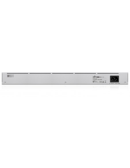 Ubiquiti Networks UniFi 16-Port PoE Gestionado L2 L3 Gigabit Ethernet (10 100 1000) Energía sobre Ethernet (PoE) 1U Plata