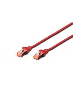 Digitus DK-1644-0025-R-10 cable de red Rojo 0,25 m Cat6 S FTP (S-STP)