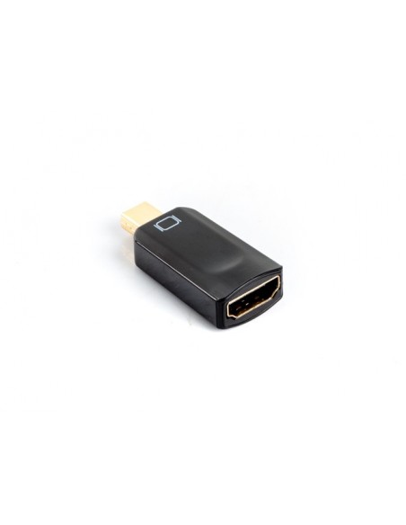 Lanberg AD-0004-BK cambiador de género para cable Displayport HDMI Negro