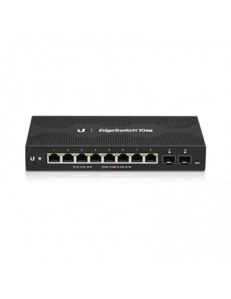 Ubiquiti Networks EdgeSwitch 10XP Gestionado L2 Gigabit Ethernet (10 100 1000) Energía sobre Ethernet (PoE) Negro