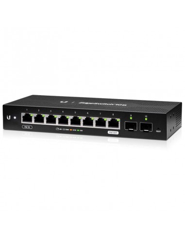 Ubiquiti Networks EdgeSwitch 10X Gestionado L2 Gigabit Ethernet (10 100 1000) Energía sobre Ethernet (PoE) Negro