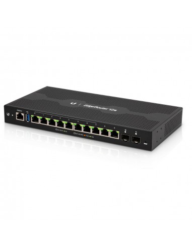 Ubiquiti Networks EdgeRouter 12P router Gigabit Ethernet Negro
