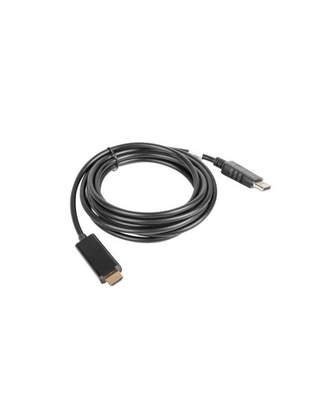 Lanberg CA-DPHD-10CC-0030-BK cable HDMI 3 m DisplayPort Negro