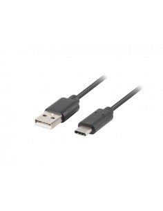 Lanberg CA-USBO-10CU-0005-BK cable USB 0,5 m USB 2.0 USB A USB C Negro