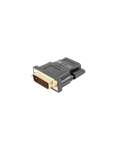 Lanberg AD-0010-BK cambiador de género para cable HDMI DVI-D Negro