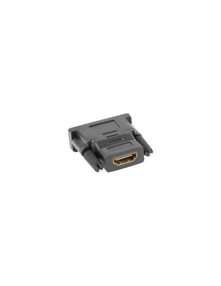 Lanberg AD-0010-BK cambiador de género para cable HDMI DVI-D Negro