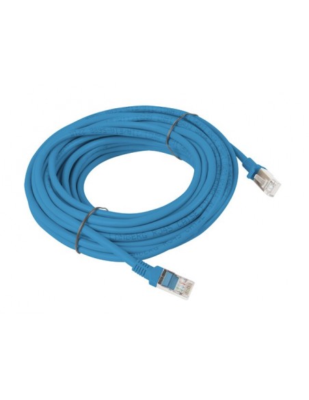 Lanberg PCU5-10CC-1000-B cable de red Azul 10 m Cat5e U UTP (UTP)
