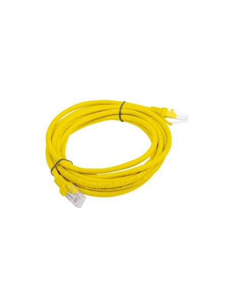 Lanberg PCU5-10CC-0300-Y cable de red Amarillo 3 m Cat5e U UTP (UTP)