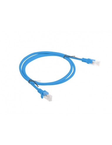 Lanberg PCU5-10CC-0100-B cable de red Azul 1 m Cat5e U UTP (UTP)