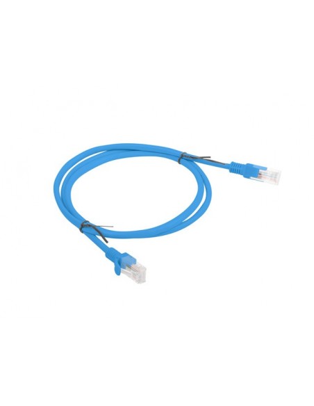 Lanberg PCU5-10CC-0100-B cable de red Azul 1 m Cat5e U UTP (UTP)