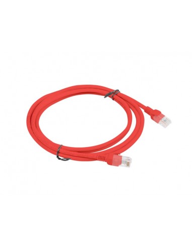 Lanberg PCU5-10CC-0200-R cable de red Rojo 0,2 m Cat5e U UTP (UTP)