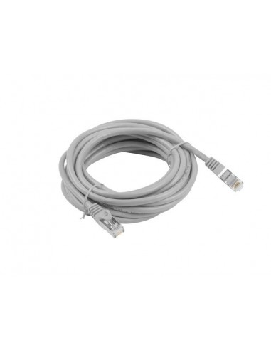 Lanberg PCF6-10CC-0500-S cable de red Gris 5 m Cat6 F UTP (FTP)