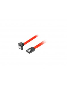 Lanberg CA-SASA-13CC-0030-R cable de SATA 0,3 m SATA 7-pin Rojo