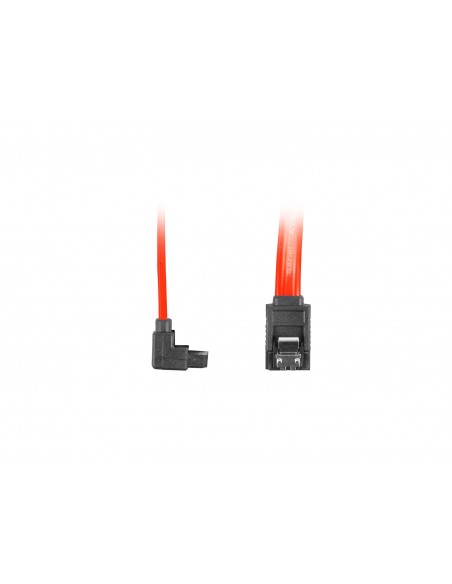 Lanberg CA-SASA-13CC-0030-R cable de SATA 0,3 m SATA 7-pin Rojo