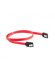 Lanberg CA-SASA-14CU-0030-R cable de SATA 0,3 m SATA 7-pin Rojo