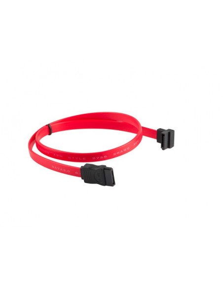Lanberg CA-SASA-12CU-0050-R cable de SATA 0,5 m SATA 7-pin Rojo