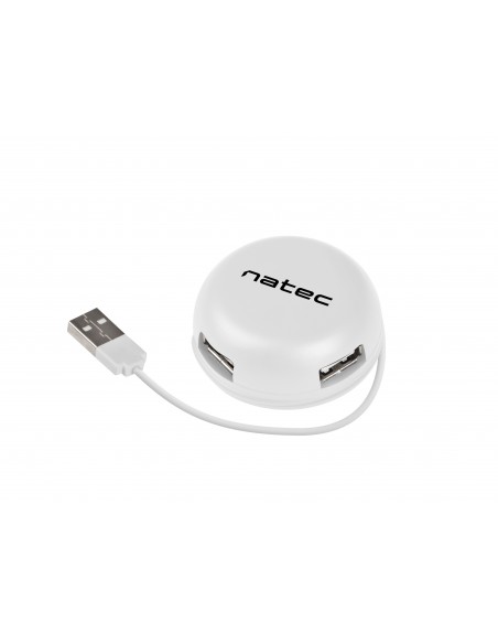 NATEC Bumblebee USB 2.0 480 Mbit s Blanco