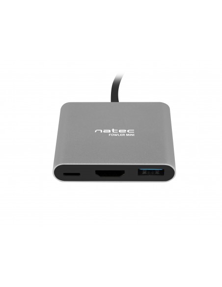NATEC Fowler Mini USB 2.0 Type-C 5000 Mbit s Gris