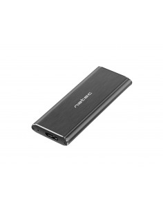 NATEC NKZ-1043 caja para disco duro externo Carcasa de disco duro SSD Negro 2.5"