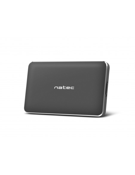 NATEC NKZ-1430 caja para disco duro externo Carcasa de disco duro SSD Negro 2.5"