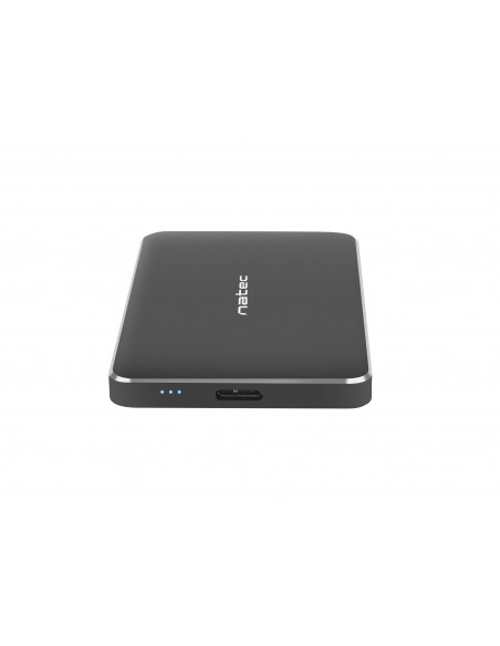 NATEC NKZ-1430 caja para disco duro externo Carcasa de disco duro SSD Negro 2.5"