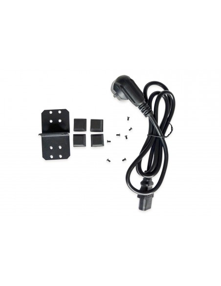 Digitus DN-95312-1 switch Gestionado Fast Ethernet (10 100) Energía sobre Ethernet (PoE) Negro, Plata