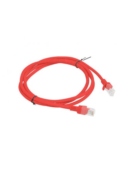 Lanberg PCU5-10CC-0150-R cable de red Rojo 1,5 m Cat5e U UTP (UTP)