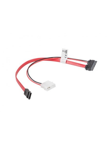 Lanberg CA-SASL-10CU-0035-R cable de alimentación interna 0,35 m