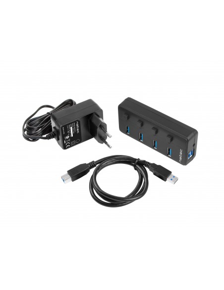 NATEC MANTIS USB 2.0 Type-B 5000 Mbit s Negro