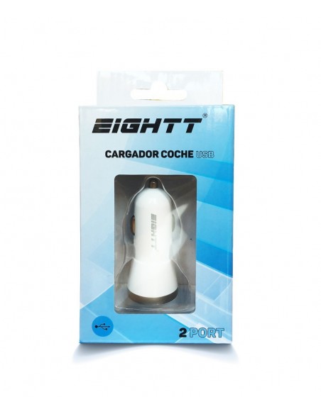 Eightt ECC1 cargador de dispositivo móvil Blanco Auto
