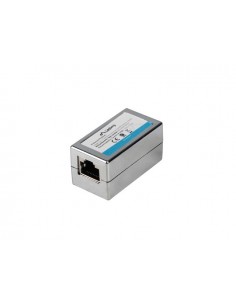 Lanberg AD-RJ45-RJ45-OS6 cambiador de género para cable RJ-45 Plata