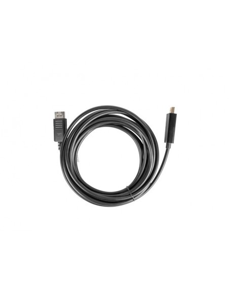 Lanberg CA-DPHD-10CC-0050-BK adaptador de cable de vídeo 5 m DisplayPort HDMI Negro