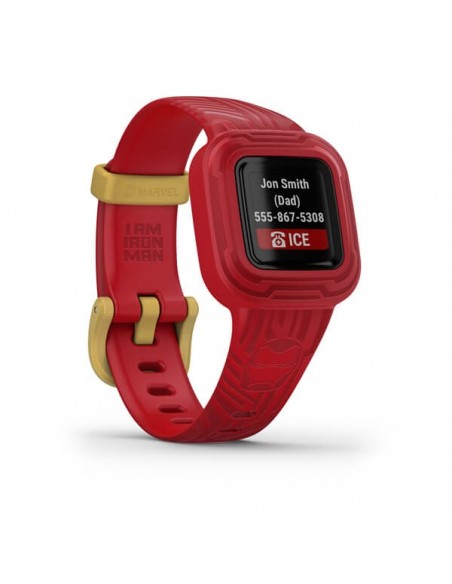 Garmin vivofit jr. 3 MIP Funda de brazo para monitor de actividad física Rojo