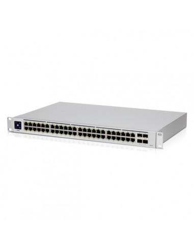 Ubiquiti Networks UniFi USW-48-POE switch Energía sobre Ethernet (PoE) Acero inoxidable