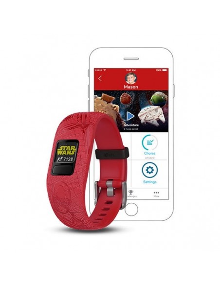 Garmin vívofit jr. 2 MIP Pulsera de actividad Rojo