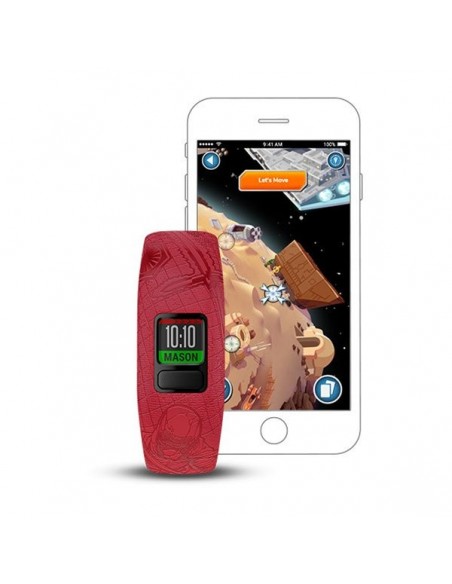 Garmin vívofit jr. 2 MIP Pulsera de actividad Rojo