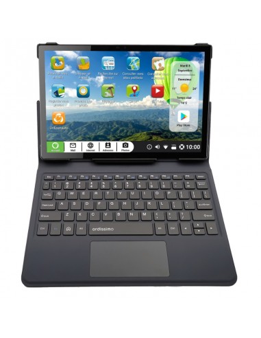 ORDISSIMO ART0421 funda para tablet 25,6 cm (10.1") Folio Negro