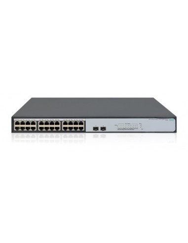 Hewlett Packard Enterprise OfficeConnect 1420 24G 2SFP+ No administrado L2 Gigabit Ethernet (10 100 1000) 1U Gris