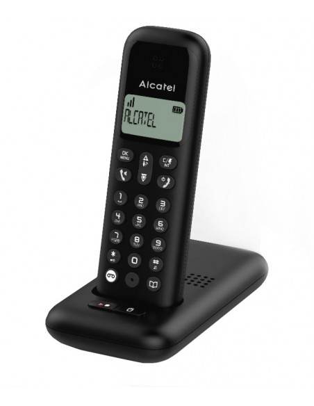 Alcatel D285 Teléfono DECT Identificador de llamadas Negro