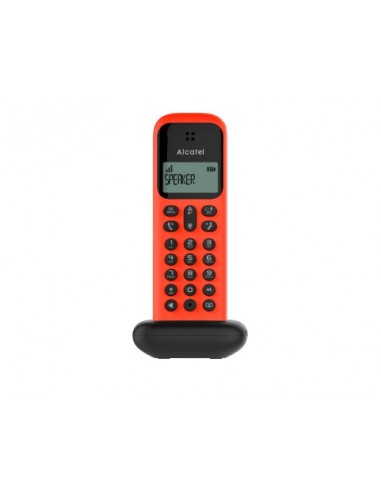 Alcatel D285 Teléfono DECT Rojo